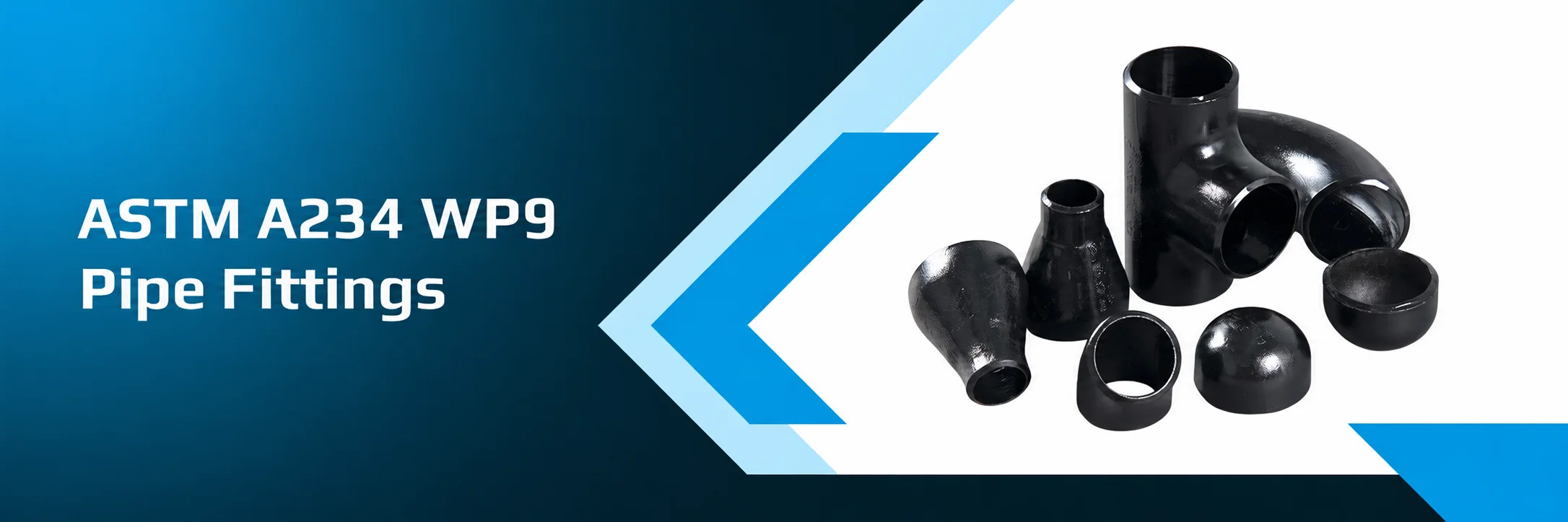 ASTM A234 WP9 Buttweld Pipe Fittings